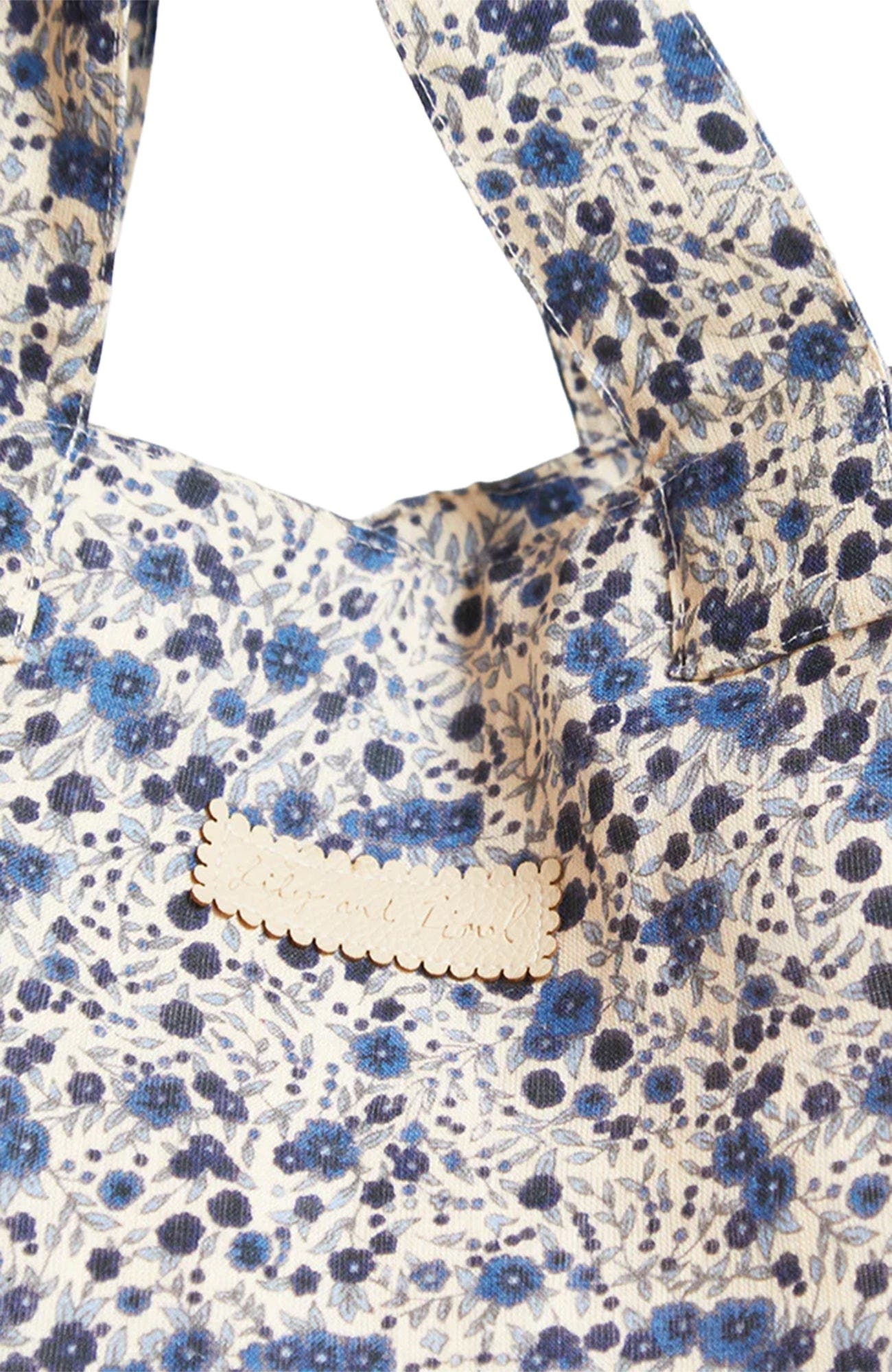 Print Tote Bag, Alternate, color, Blue