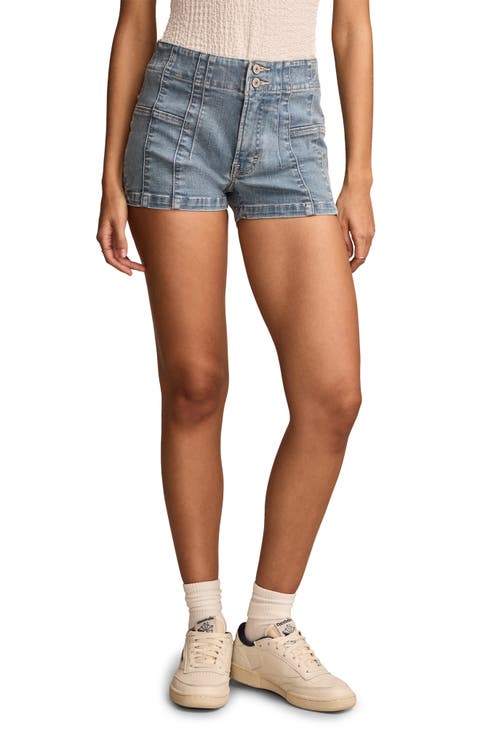 HR Shorty Denim Shorts (Dole Whip Wash)