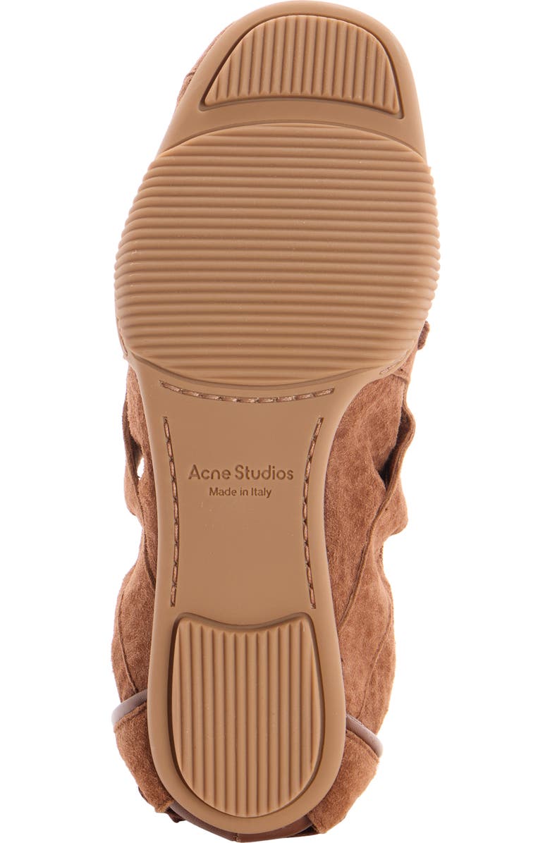 Acne Studios Bilaria Low Top Sneaker, Alternate, color, Brown