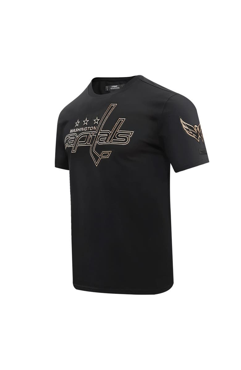 PRO STANDARD Men's Pro Standard Black Washington Capitals Wordmark T-Shirt, Alternate, color, 