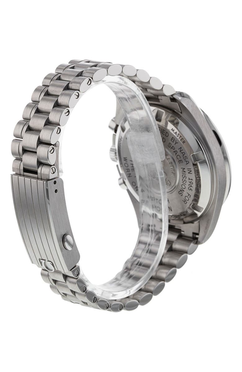 Watchfinder & Co. Omega Preowned 2022 Speedmaster Moonwatch Professional Chronograph Bracelet Watch, 42mm, Alternate, color, 