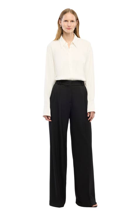 Bias Button Side Shirt