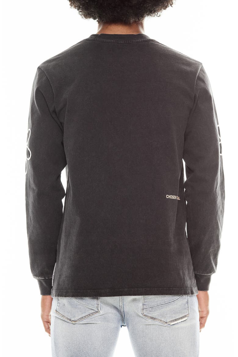 Floral Long Sleeve Graphic T-Shirt, Alternate, color, HEATHER GREY