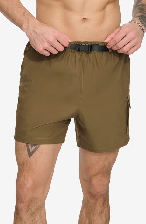 Cargo Volley Stretch Swim Trunks