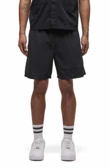 Cotton & Nylon Drawstring Shorts