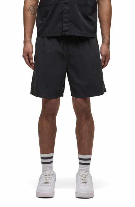 Cotton & Nylon Drawstring Shorts