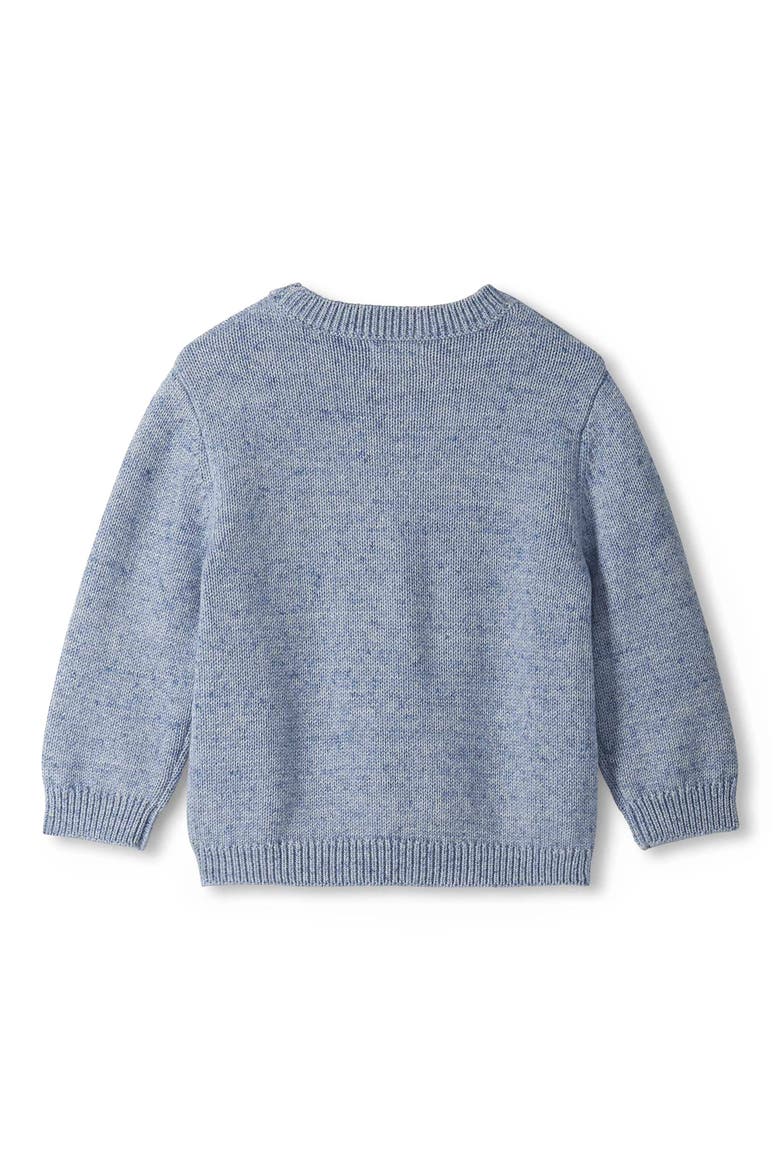 Kids' Dump Truck Crewneck Sweater, Alternate, color, BLUE