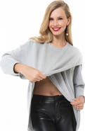 Accouchée Let Loose Crossover Long Sleeve Maternity/Nursing Knit Top