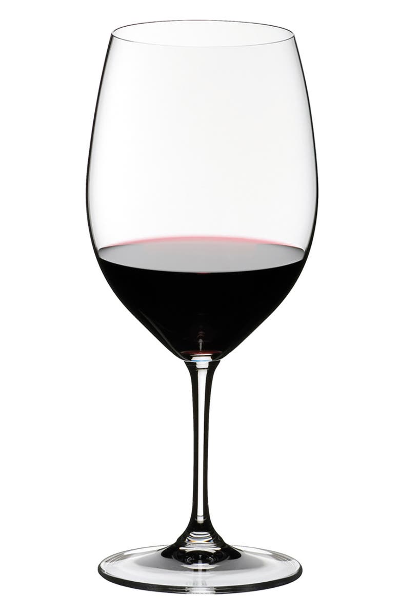 Riedel Vinum Cabernet/Merlot Wine Glasses, Set of 2, Main, color, Clear