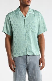 HONOR THE GIFT Tonal Dot Camp Shirt