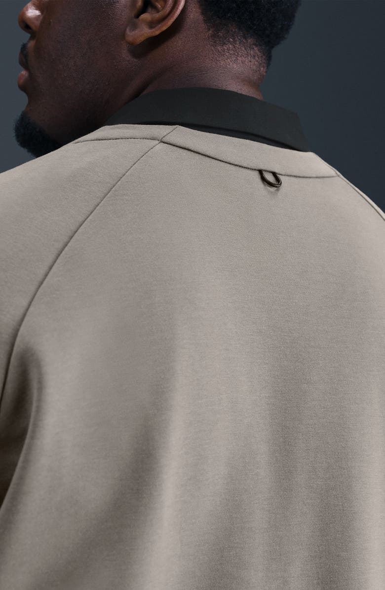 Nike ImpossiblySoft Dri-FIT Cardigan, Alternate, color, Cave Stone/ Medium Ash