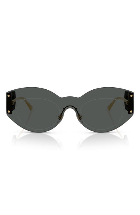 144mm Small Round Rimless Sunglasses