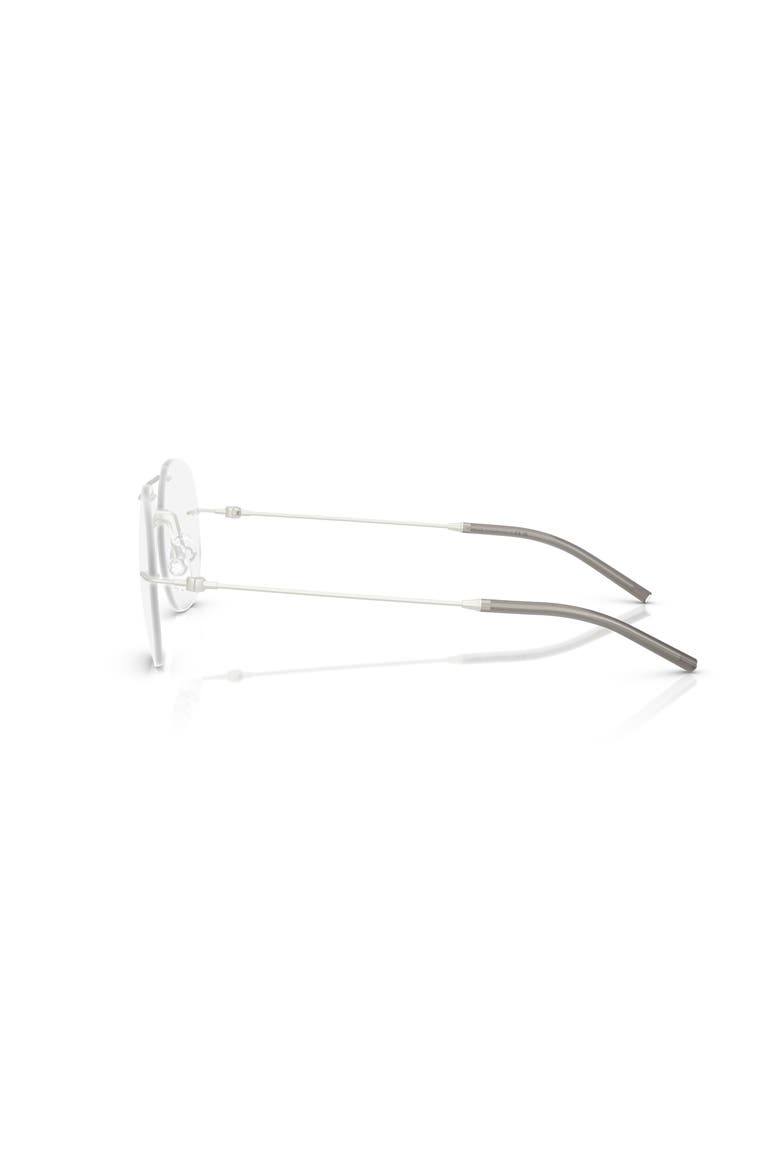 55mm Irregular optical glasses, Alternate, color, Silver