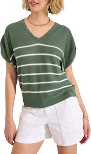 Tommy Bahama Lakes Edge Stripe Sweater
