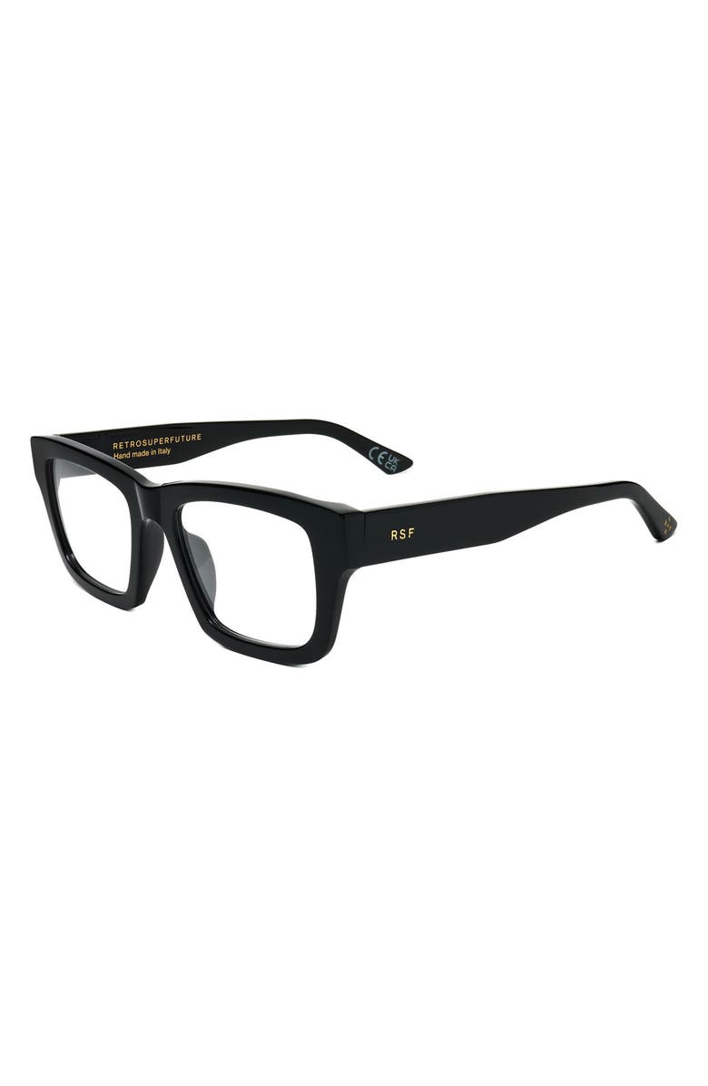 SUPER by RETROSUPERFUTURE<sup>®</sup> 54mm Square Reading Glasses, Alternate, color, Black