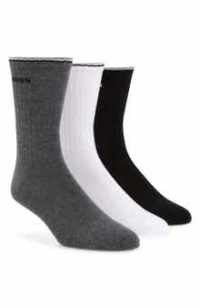 BOSS Assorted 3-Pack Stretch Crew Socks