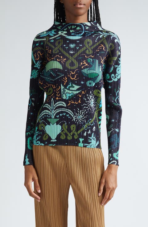 Women's Pleats Please Issey Miyake Tops | Nordstrom Women's Pleats Please Issey Miyake Tops | Nordstrom