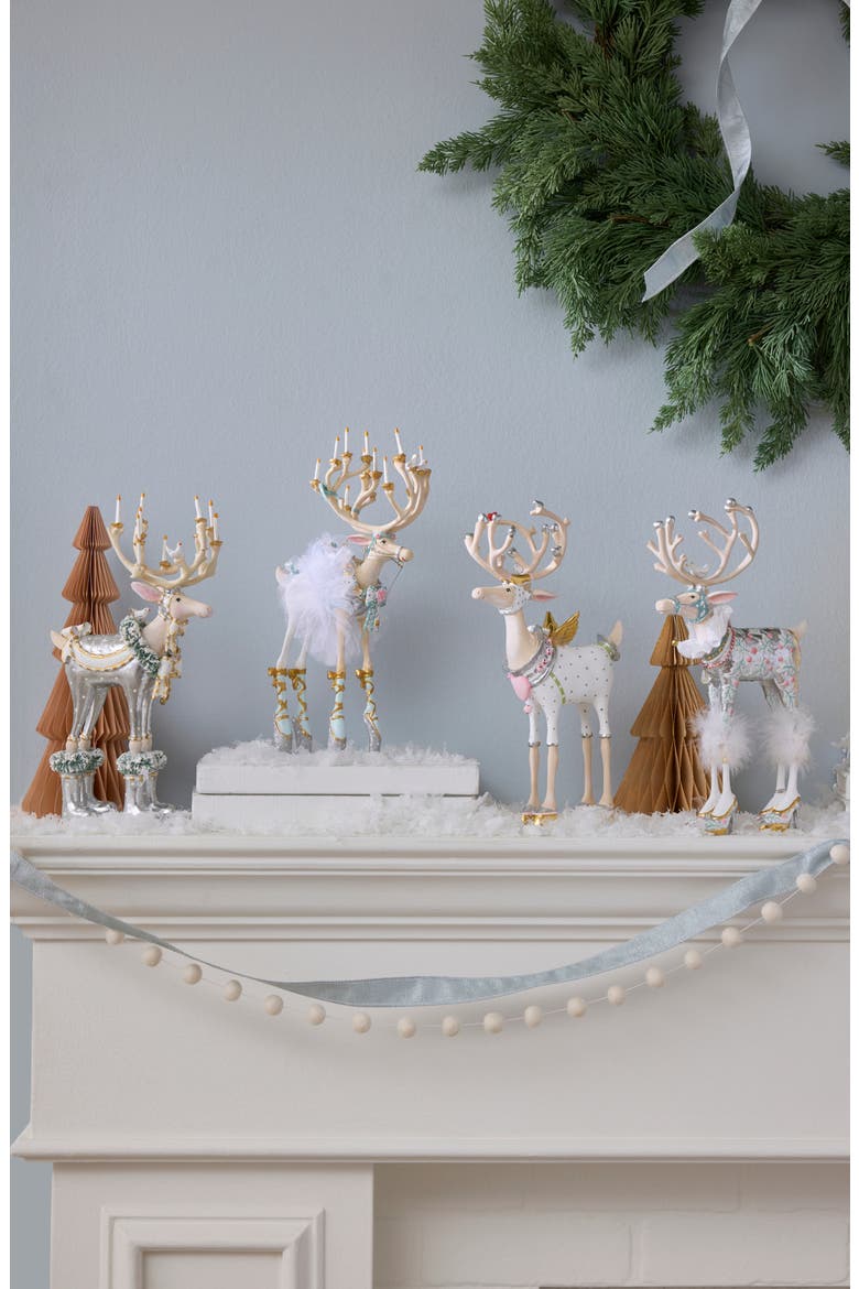 Patience Brewster Moonbeam Reindeer Set of 4, Alternate, color, MULTI