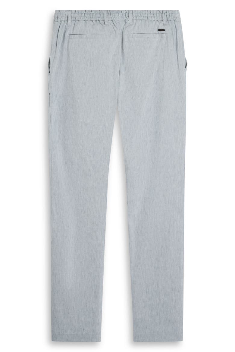 Aerolinen Linen Blend Pants, Alternate, color, SHARK