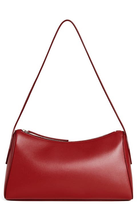 Hannah Leather Shoulder Bag