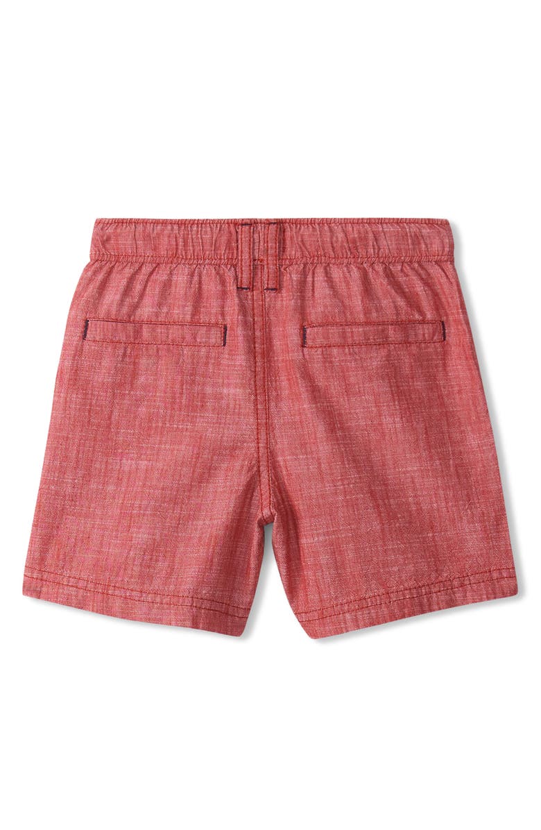 Hatley Kids' Slub Cotton Chambray Drawstring Shorts, Alternate, color, 