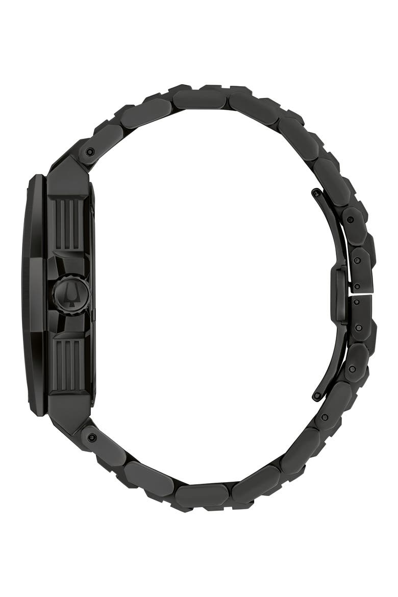 Marc Anthony Series X Bracelet Watch, 45mm, Alternate, color, BLACK