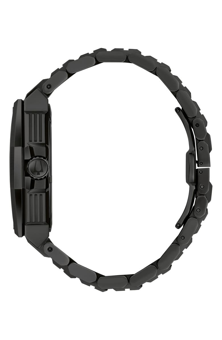 BULOVA Marc Anthony Series X Bracelet Watch, 45mm, Alternate, color, Black