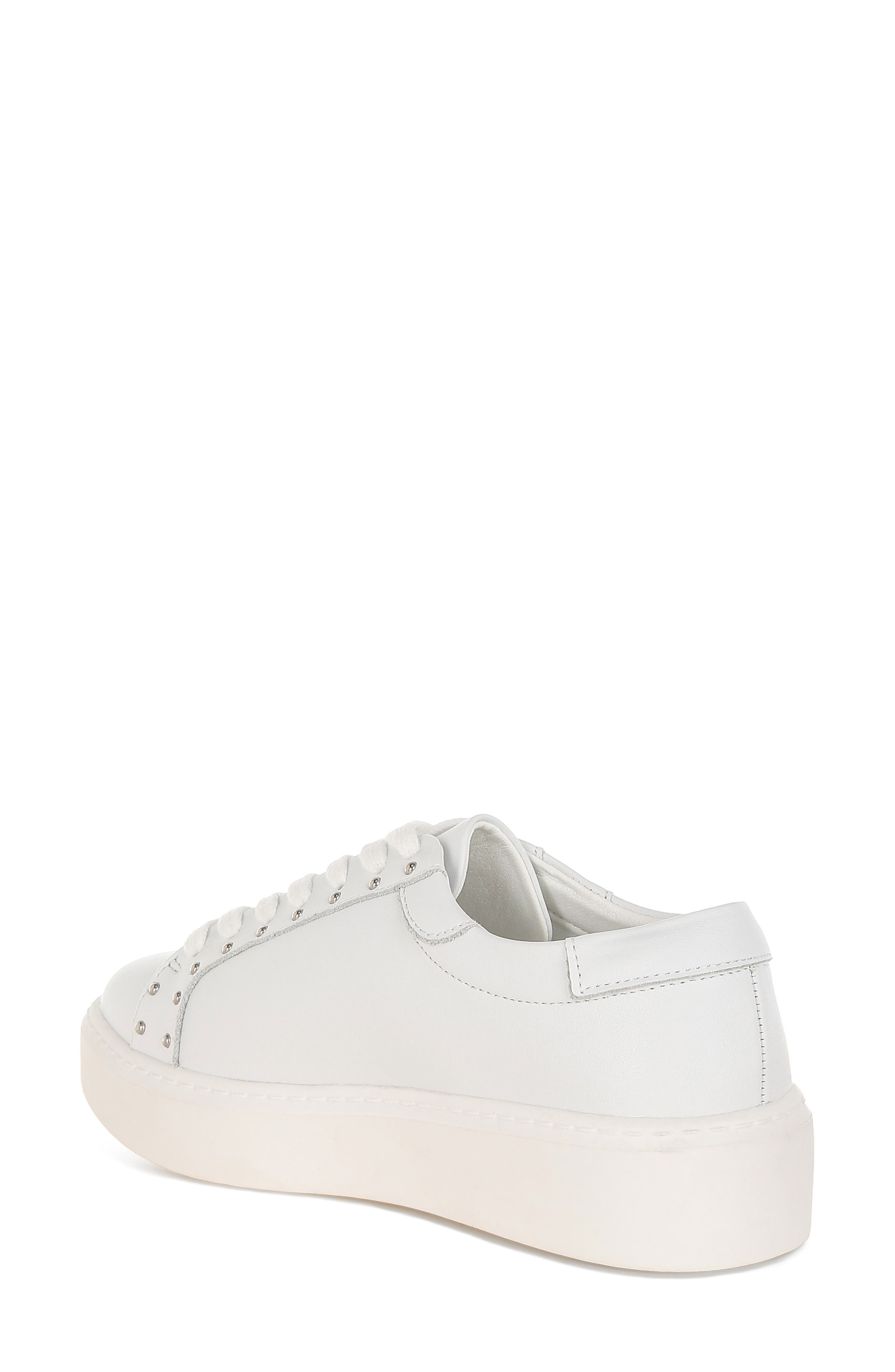 Strider Studded Platform Sneaker, Alternate, color, WHITE