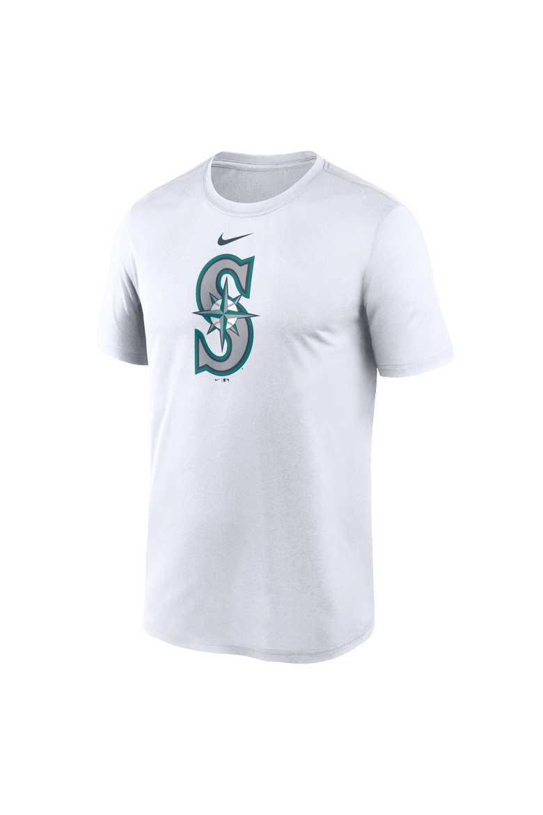 Men's Nike White Seattle Mariners New Legend Dri-FIT T-Shirt, Alternate, color, White