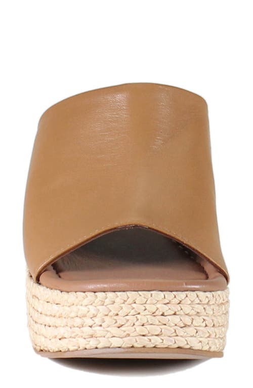 Diba True Go Getter Espadrille Platform Wedge Sandal In Brown