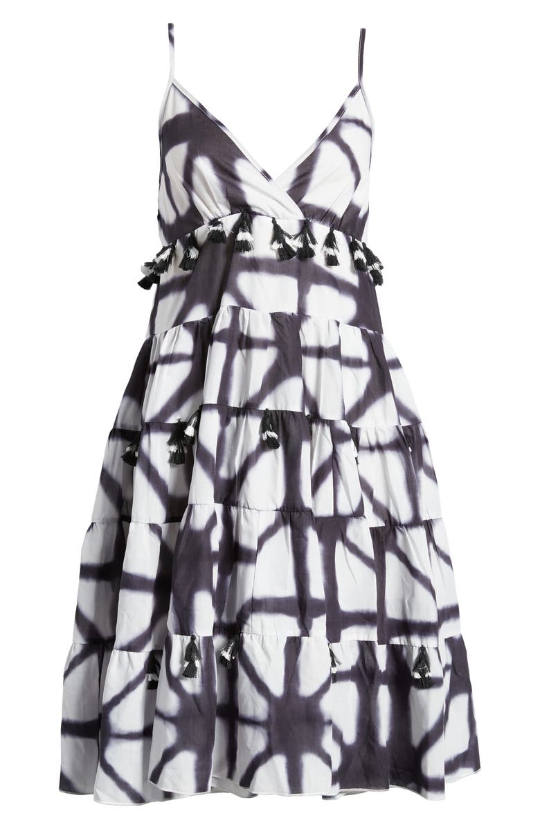 AREA STARS Batik A-Line Dress, Alternate, color, 