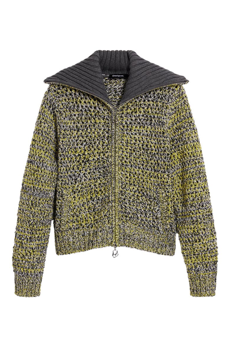 Knit Jacket, Alternate, color, ANTHRACITE GRAY