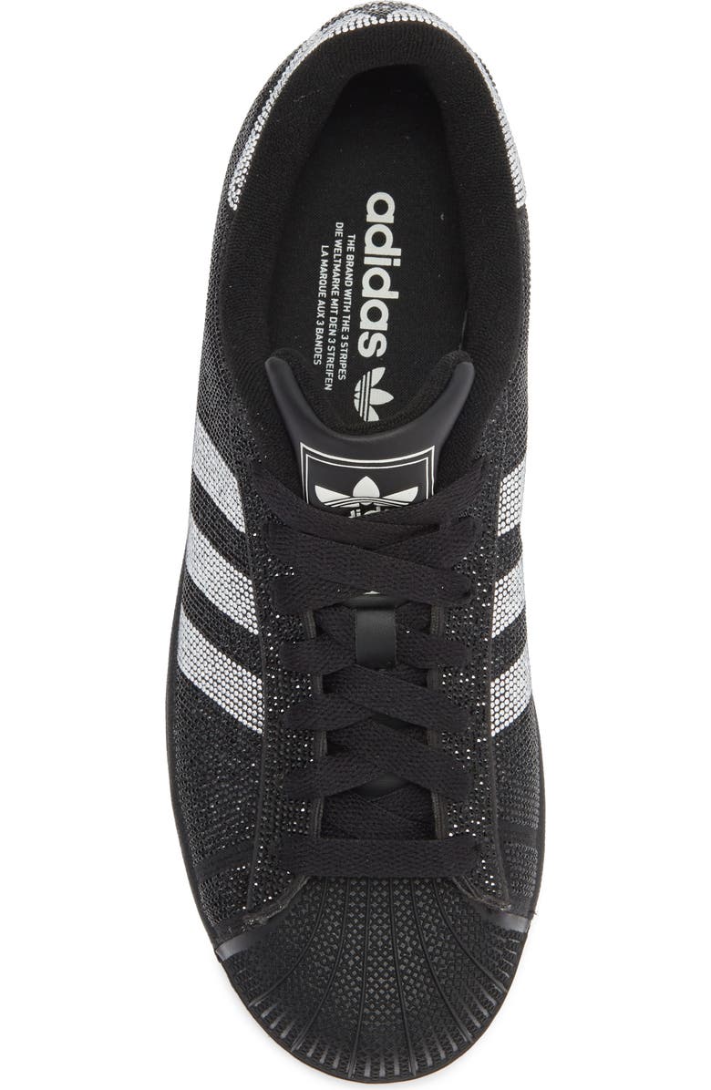 adidas Superstar II Sneaker, Alternate, color, Black/ Silver/ Off White
