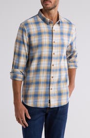 Lucky Brand San Gabriel Plaid Button-Up Shirt
