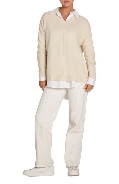 Wonder Of You Cashmere Blend Oversized Jumper