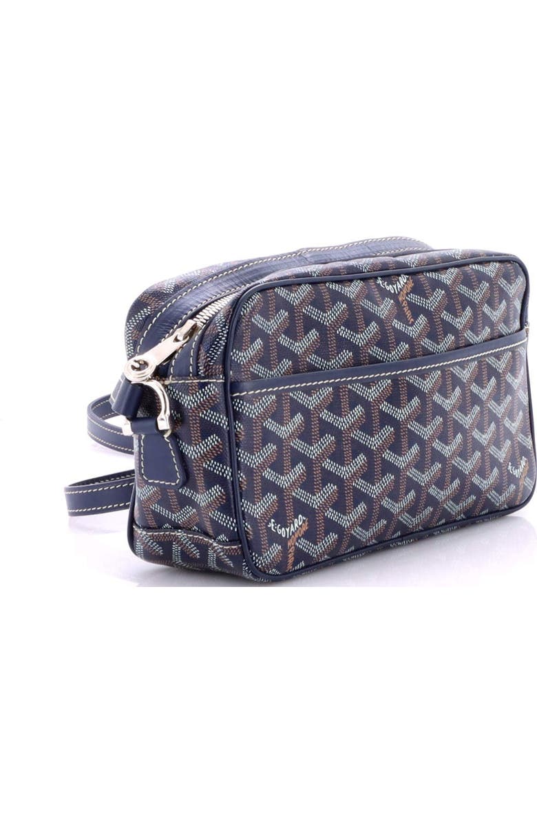 Pre-Owned Goyard Cap Vert Bag Coated Canvas, Alternate, color, Blue
