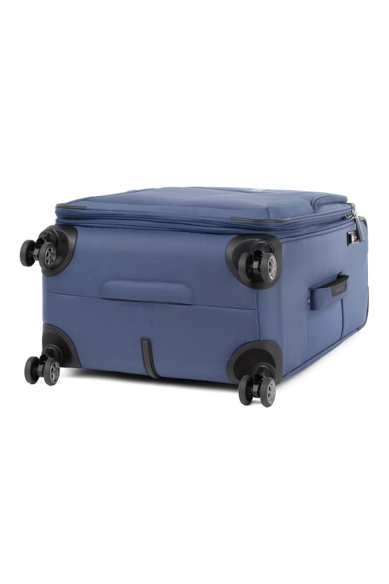 Walkabout 6 Softside Expandable 25" Medium Checked Spinner Luggage, Alternate, color, Ocean Blue