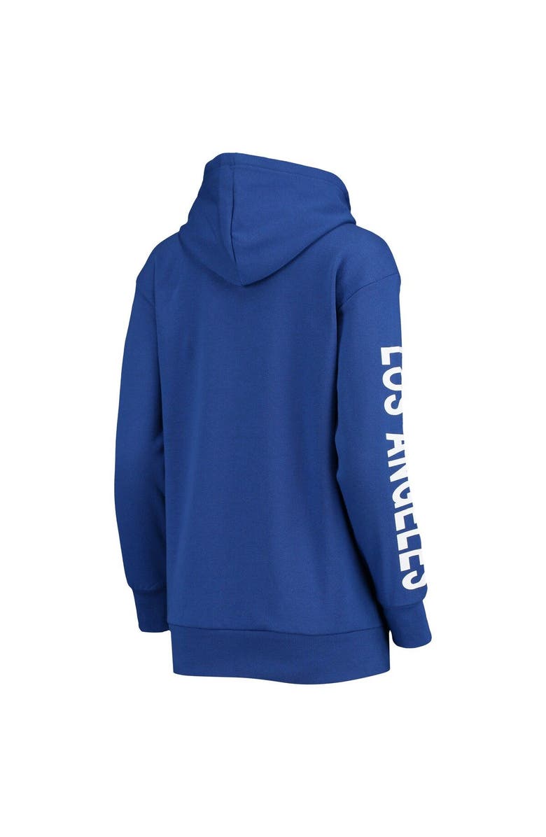 G-III 4HER BY CARL BANKS Women's G-III 4Her by Carl Banks Royal Los Angeles Rams Extra Point Pullover Hoodie, Alternate, color, Royal