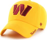 '47 Women's '47 Gold Washington Commanders Miata Clean Up Secondary Logo Adjustable Hat