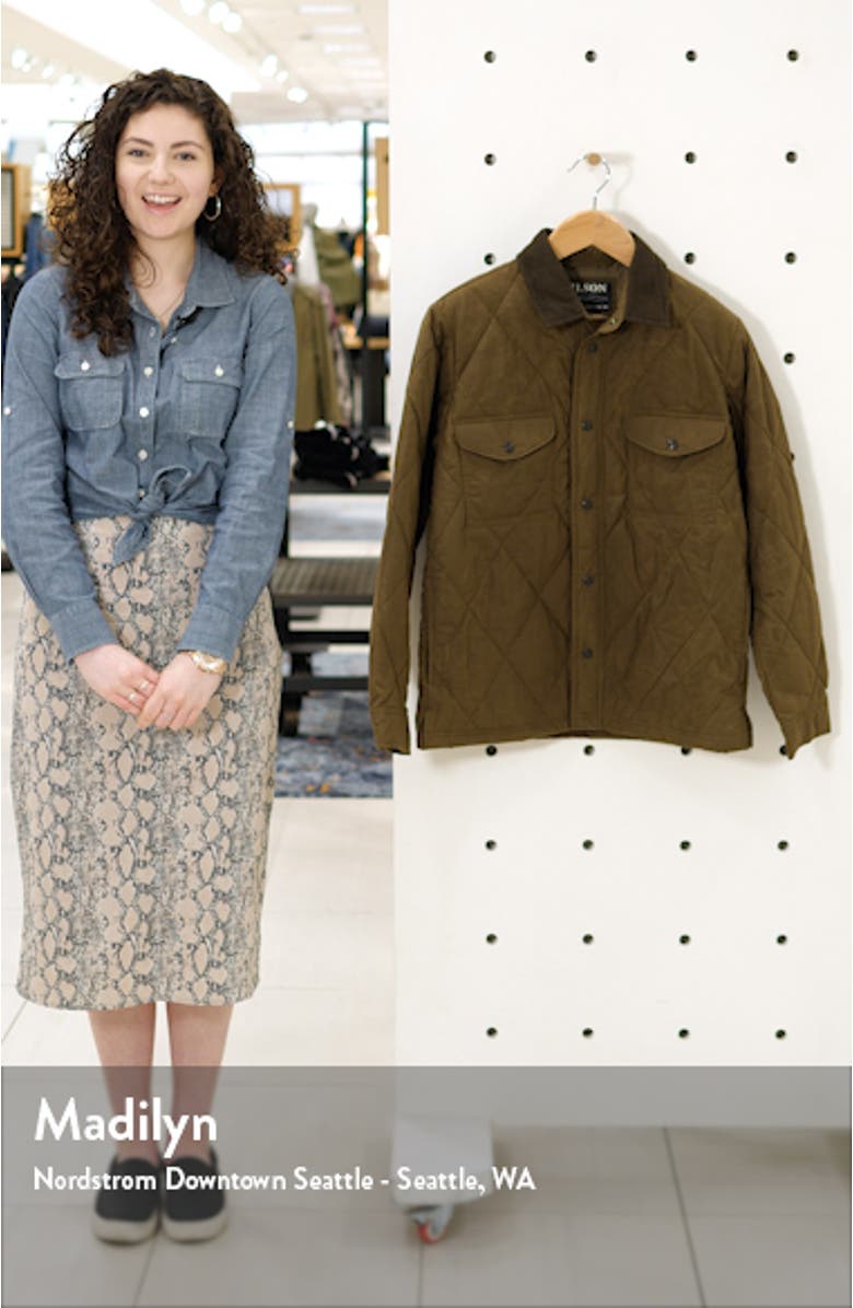 Hyder Quilted Water-Repellent Shirt Jacket, sales video thumbnail