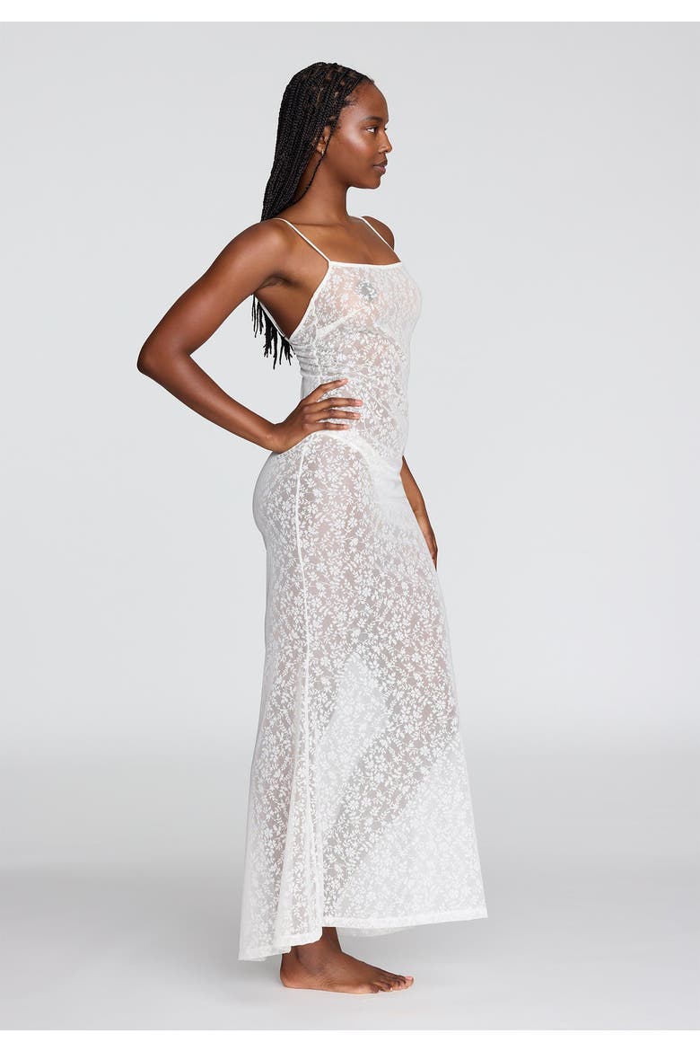 The Long Slip Dress, Alternate, color, SALT