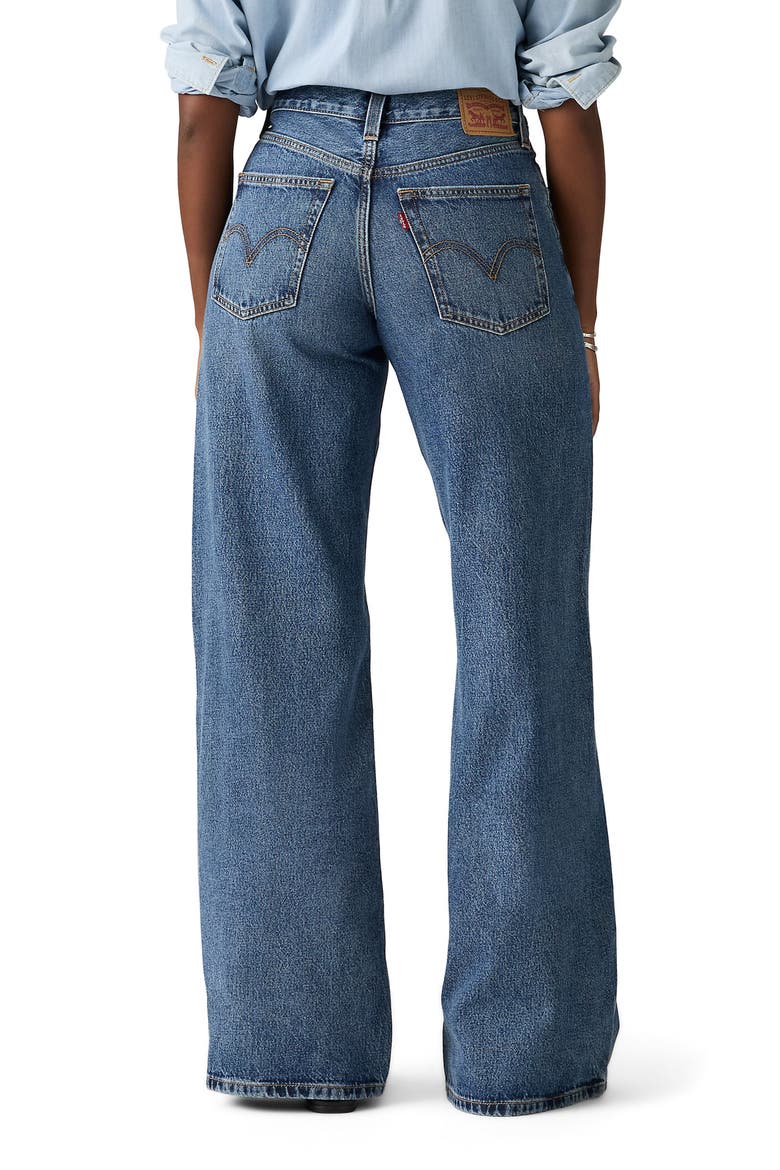 '94 Baggy Wide Leg Jeans, Alternate, color, BEAUTIFUL TARGET