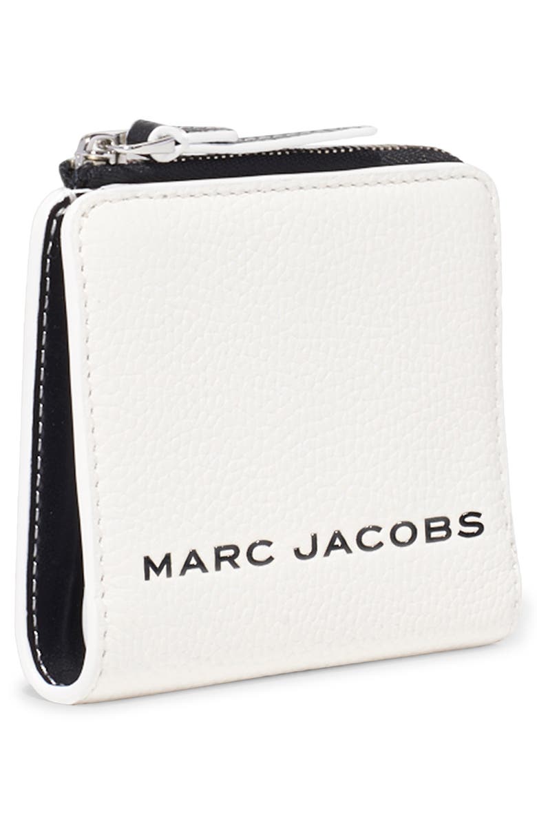 Marc Jacobs The Marc Jacobs Mini Compact Leather Wallet, Alternate, color,