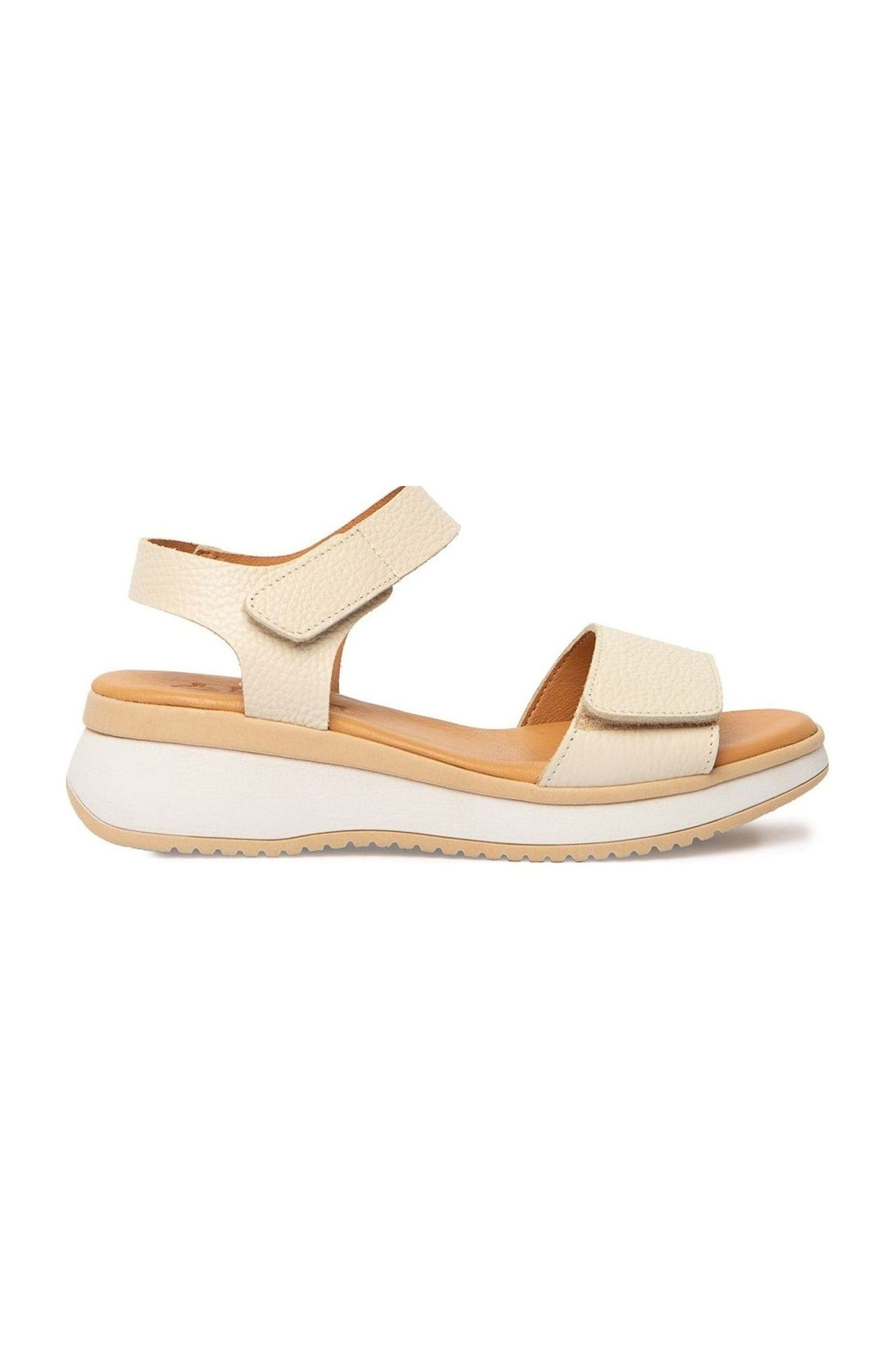 Napoli Flat Sandal, Alternate, color, Ivory