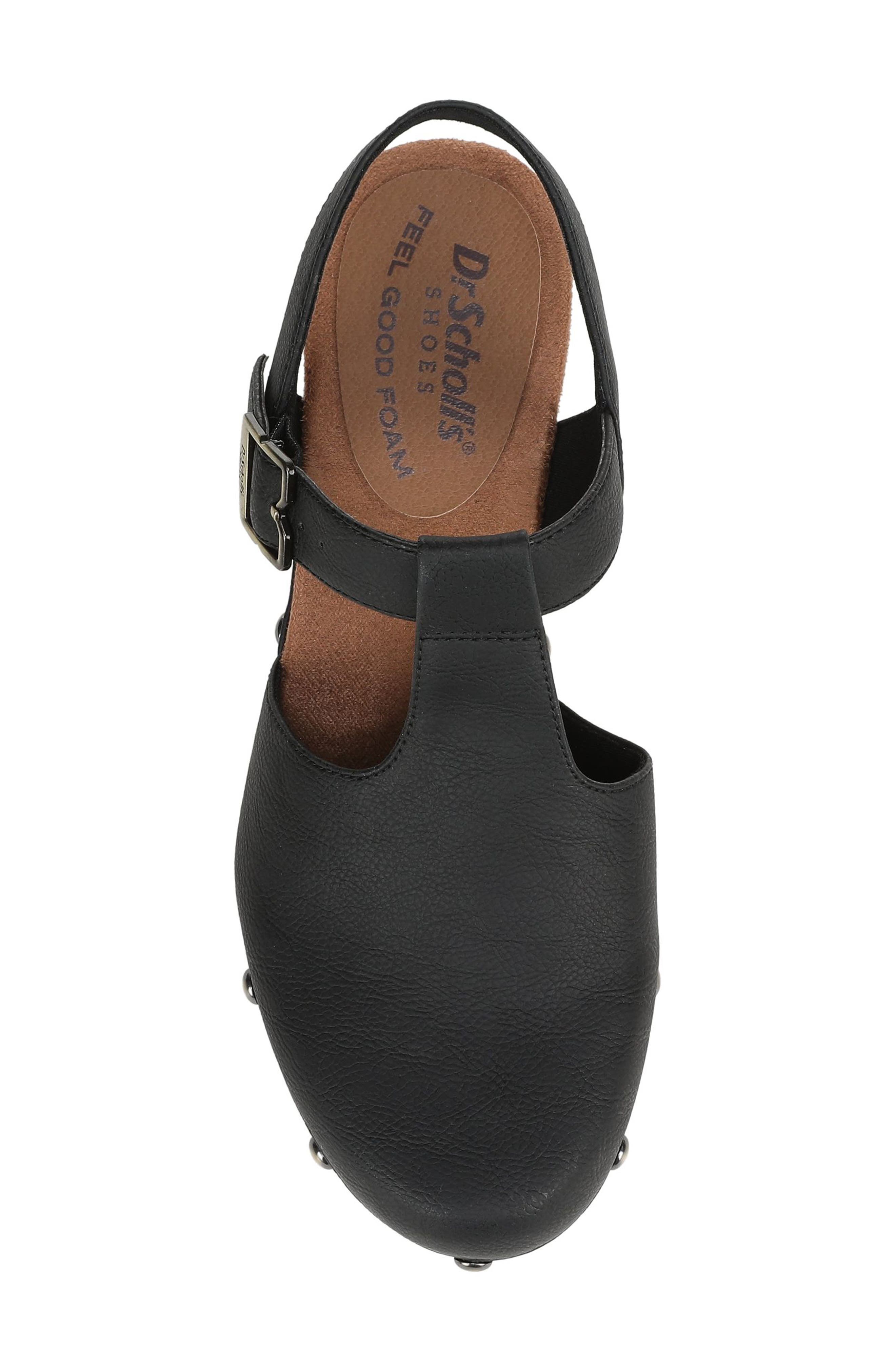 Classic Day Slingback Platform Clog, Alternate, color, BLACK