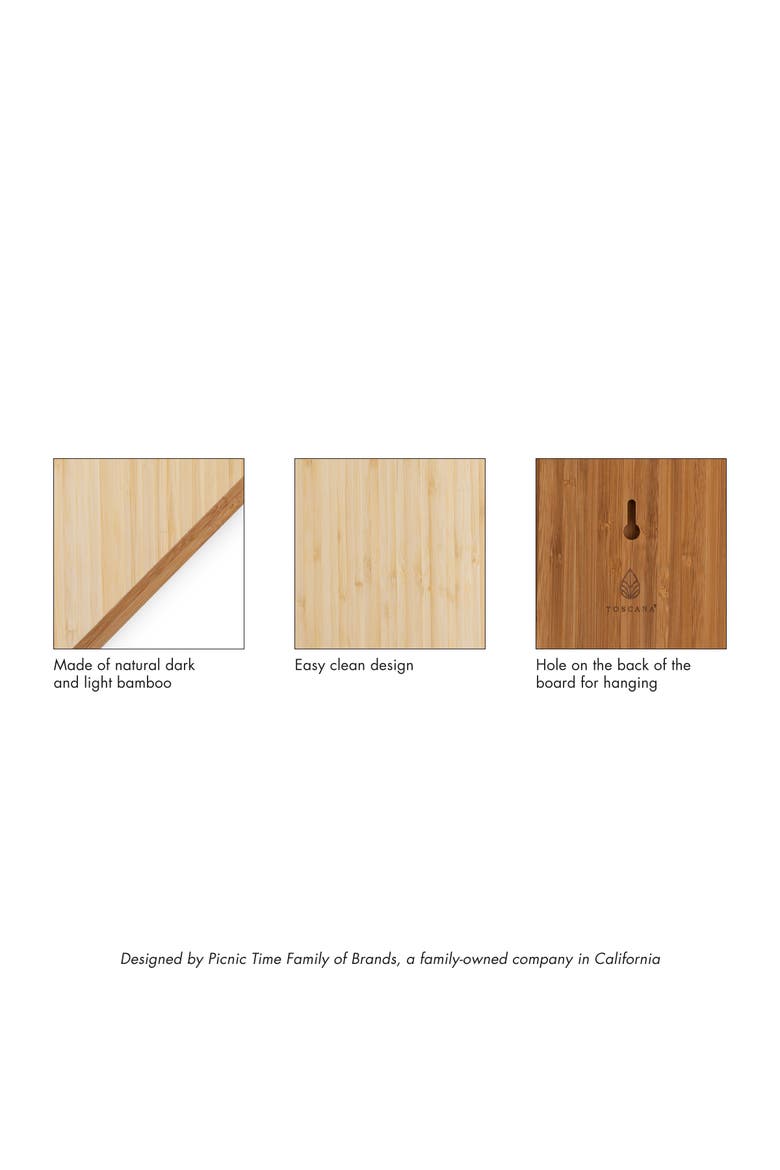Home Plate Serving Board, Alternate, color, Bamboo