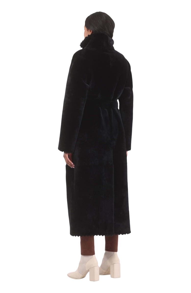 GORSKI Reversible Genuine Shearling Long Coat, Alternate, color, 