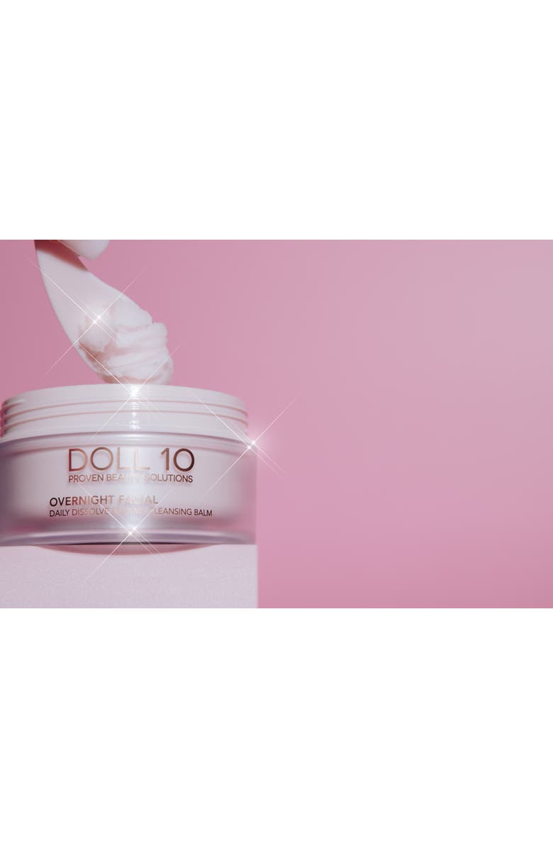 Doll 10 Beauty Overnight Facial Daily Dissolve Enzyme Cleansing Balm, Alternate, color, Pastel Purple