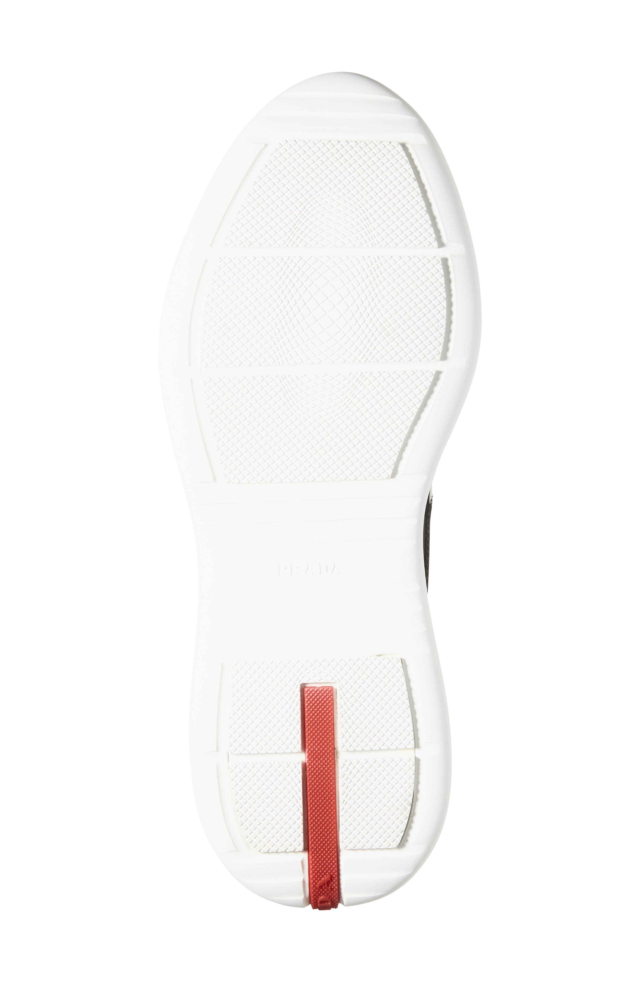 Prada America's Cup Sneaker, Alternate, color, Nero/ Argento