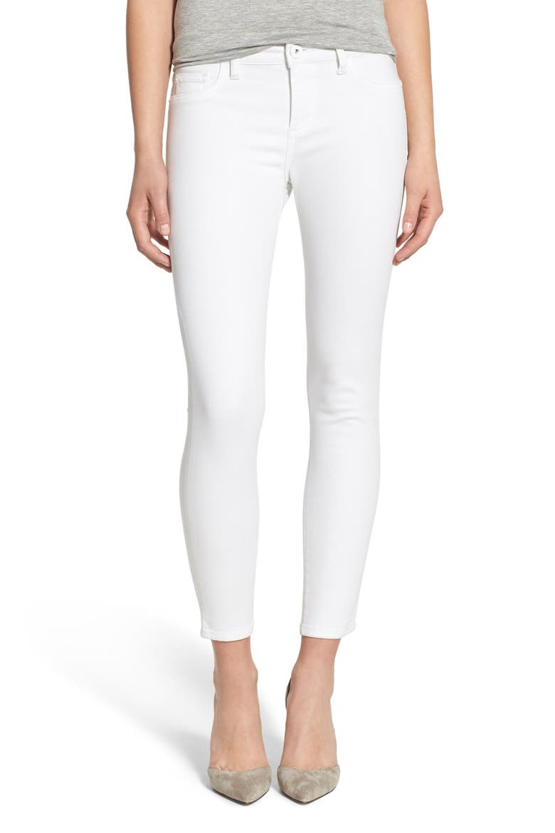 'Florence' Instasculpt Crop Skinny Jeans, Main, color, PORCELAIN